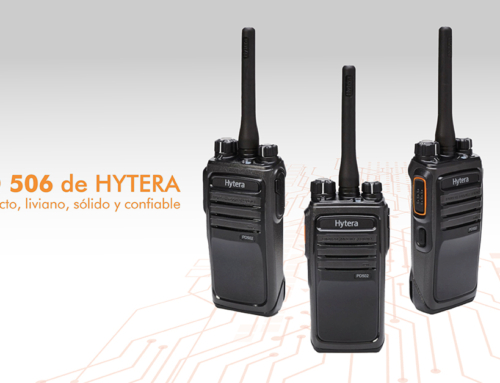 PD 506 HYTERA, la confianza de contar con un radio transmisor superior.